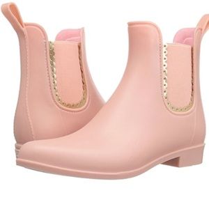 JACK ROGERS✨ Blush Ankle Rain Boots